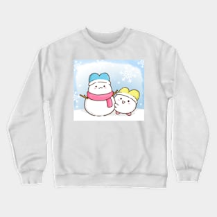 Snow day Snowman Crewneck Sweatshirt